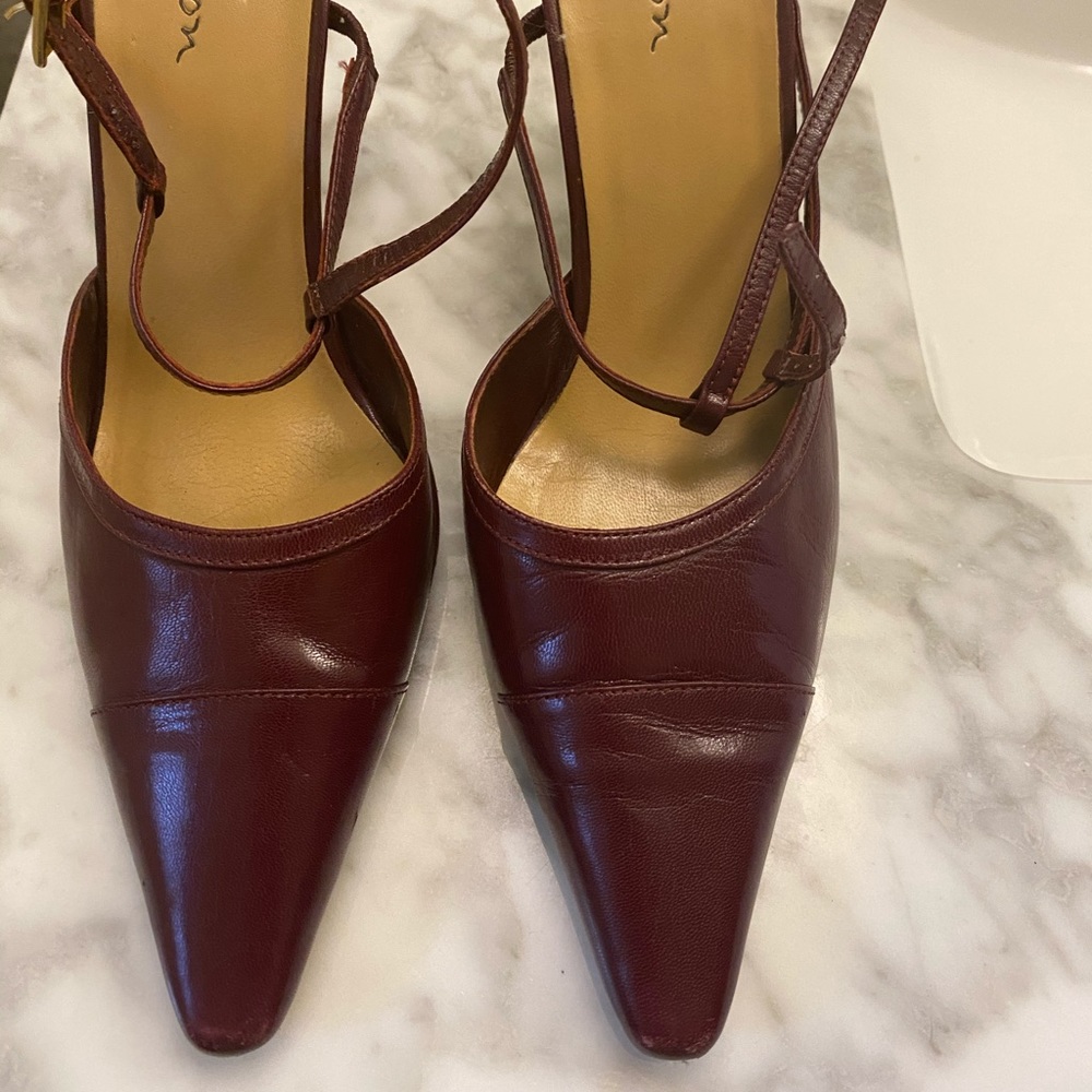 Ankle strap pumps